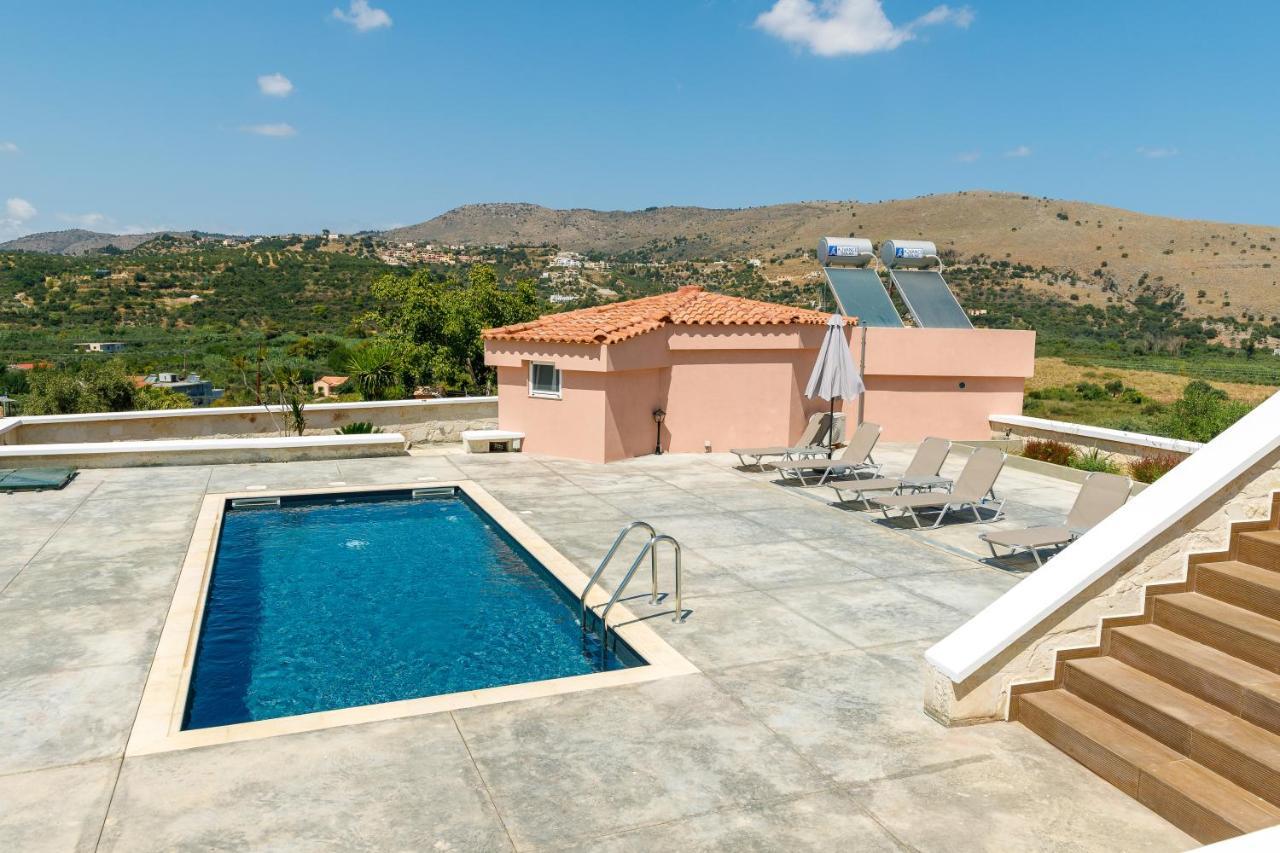 Georgioupoli Studio 2 With A Pool And Lake Views Luaran gambar