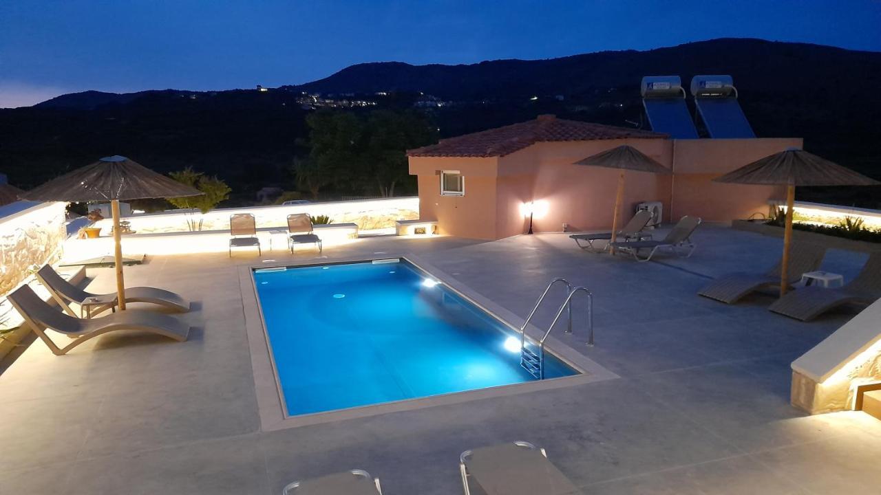Georgioupoli Studio 2 With A Pool And Lake Views Luaran gambar