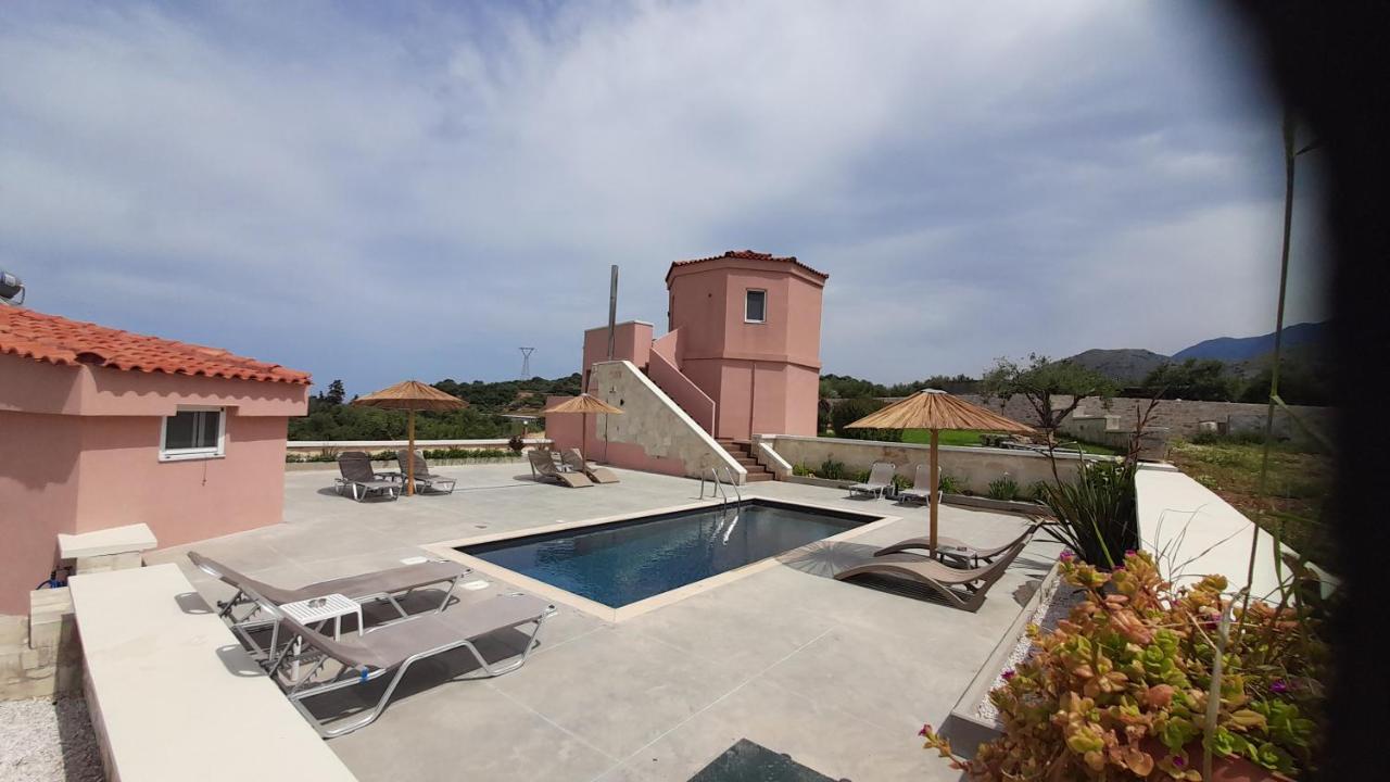 Georgioupoli Studio 2 With A Pool And Lake Views Luaran gambar