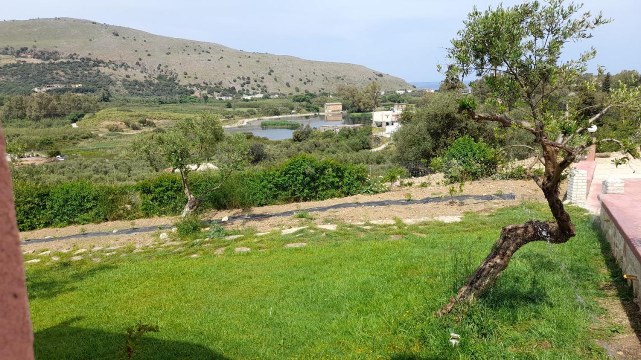 Georgioupoli Studio 2 With A Pool And Lake Views Luaran gambar